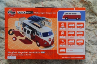 Airfix J6017 V QUICK BUILDolkswagen Camper Van